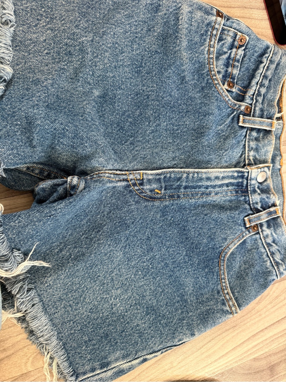 Levi’s Classic Blue Denim Women’s Shorts
